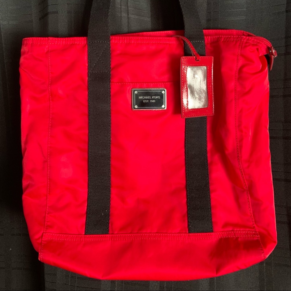 Michael Kors Canvas Tote Bag